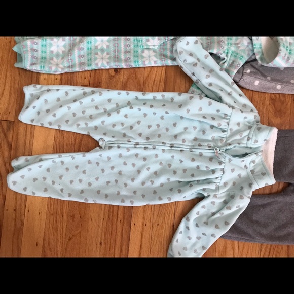 Baby girl one piece coveralls set. - Picture 5 of 7